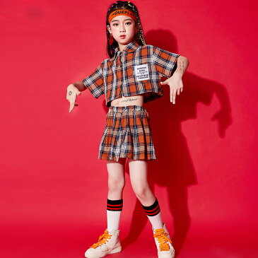 セットアップ ダンス衣装 ダンス 衣装 ヒップホップ 子供服 ヒップホップ キッズダンス衣装 キッズ ダンスウェア 韓国子供服 シャツ ストリート オーバー カジュアル 運動用 キッズ トレーナー 演出 キッズ 個性的 晴れ着 男の子 おしゃれ チェック柄 女の子