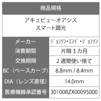 【処方箋をご提出下さい】 アキュビューオアシス スマート調光 ( コンタクトレンズ コンタクト 2週間使い捨て 2ウィーク 2week ジョンソン アキュビュー UVカット)