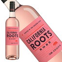 カリフォルニア ルーツ ロゼ カリフォルニア 2021年 正規品 やや辛口 ロゼワイン 750ml【カリフォルニア・ルーツ】◆ギフト対応可◆カリフォルニア・ルーツ・ロゼ・カリフォルニア 2021 ★スクリューキャップ使用