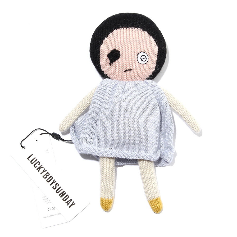 北欧 片目が汚れちゃった可愛い あみぐるみ ラッキーボーイサンデー 【 リトルリリー】 littlelilly リトルフレンズ 出産祝い キッズ プレゼント ベ...