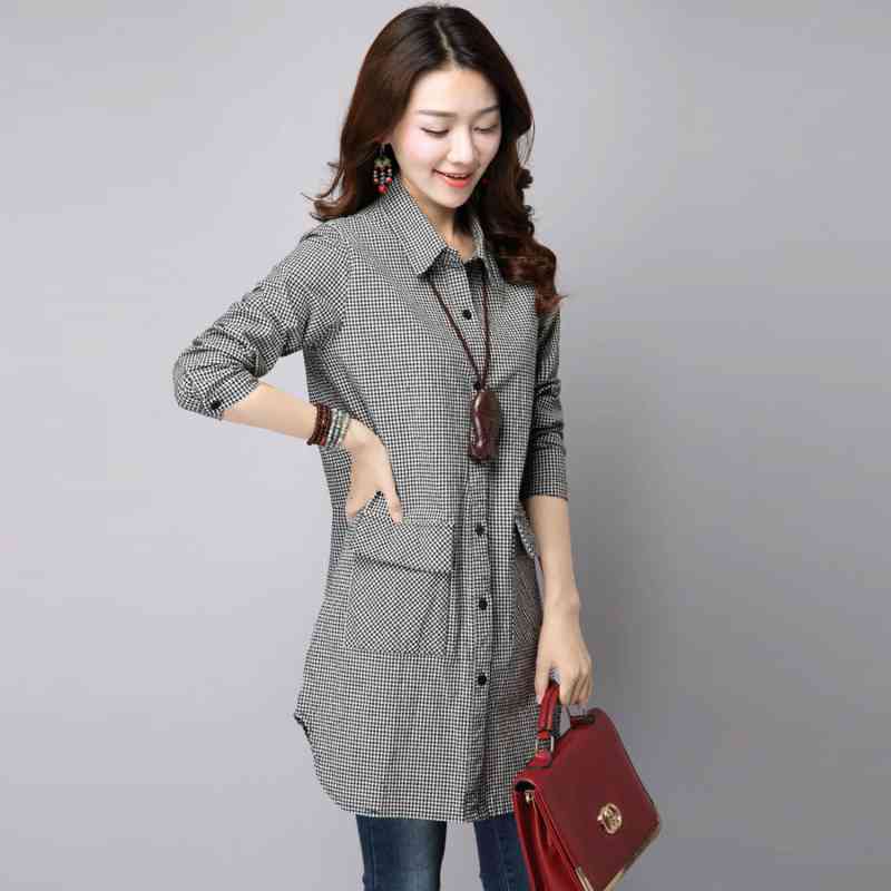 Long-Sleeved - 【＼クーポン利用で20%OFF!／】 シャツ レディース Tシャツ ランニング ロゴ 形態安定 秋 ポロシャツ 暖かい スポーツ おしゃれ カジュアル 冬 カットソー 春 ゆったり 厚手 ブラウス ブランド かわいい 襟付き トップス オフィス 大人 麻 しわになりにくい 事務服