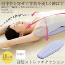 【お買い物マラソン ポイント5倍 4/24 20:00~】Cellsh (セルシュ) 背筋ストレッチクッション 優しく伸ばす ウレタン素材 クッション性 背中 ...