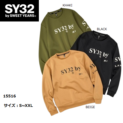 SY32 by SWEET YEARS ニット シャツ 長袖 メンズ レディース おしゃれ かっこいい かわいい ブランド 15516【お取り寄せ】