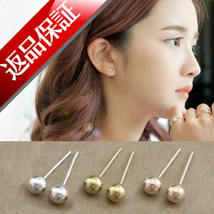 丸玉ピアス 18k 日本製 3mm 3.5mm 4mm 丸玉 ピアス 丸玉 K18 レディース 18金 セカンドピアス ボール