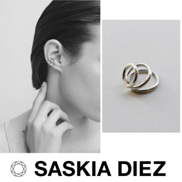  SASKIA DIEZ TXLA fBc t@bVjX^咍 TRIPLE EAR CUFF C[Jt@Vo[