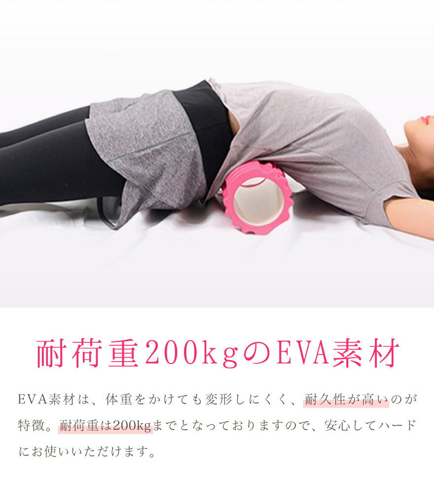 ヨガマット10mm/フォームローラー2点セット