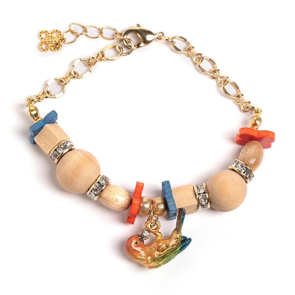 木遊びコガネ ブレスレット：Palnart Poc（パルナートポック）...