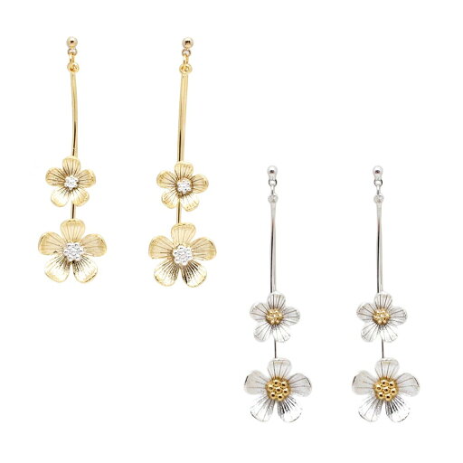 small combi flower ピアス:zoule(ゾーラ) small combi flower ピアス:zoule(ゾーラ)