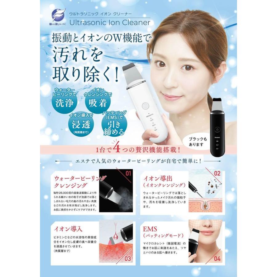 ウルトラソニックイオンクリーナー Ultrasonic Ion Cleaner FSJ イオンクレンジング 引締め BridgePartnerz 正規代理店