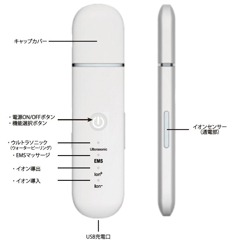 ウルトラソニックイオンクリーナー Ultrasonic Ion Cleaner FSJ イオンクレンジング 引締め BridgePartnerz 正規代理店