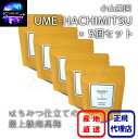 最上級南高梅はちみつ仕立て UME-HACHIMITSU×5個セット 贈り物 南高梅 オリジナル 御中元 御歳暮 小山農園 産地直送 正規代理店 最上級南高梅はちみつ仕立て 商品情報 ☆こちらの商品は5個セットの商品となります。UMEBOSHI STANDPACKに「HACHIMITSU」が新登場！80gの少量パックなので新鮮なうちに食べ切れます。ジップ付きパックなので保存や持ち運びに便利です。お茶請けにおすすめの食べやすい梅。はちみつ梅は最上級南高梅をはちみつ仕立てにした、どなた様にも食べやすいおもてなしの梅干しです。商品サイズ（縦置きの場合）高さ：約15cm横：約12cmマチ：約5.5cm内容量：80g×5個賞味期限：製造日より6ヶ月 1