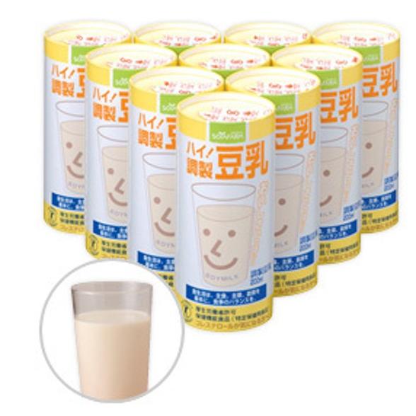 ハイ！調整豆乳(200ml×30本入) 特定保健用食品 大豆 豆乳 ふくゆたか たんぱく質 イソフラボン ソヤファームクラブ 不二製油 メーカー直送