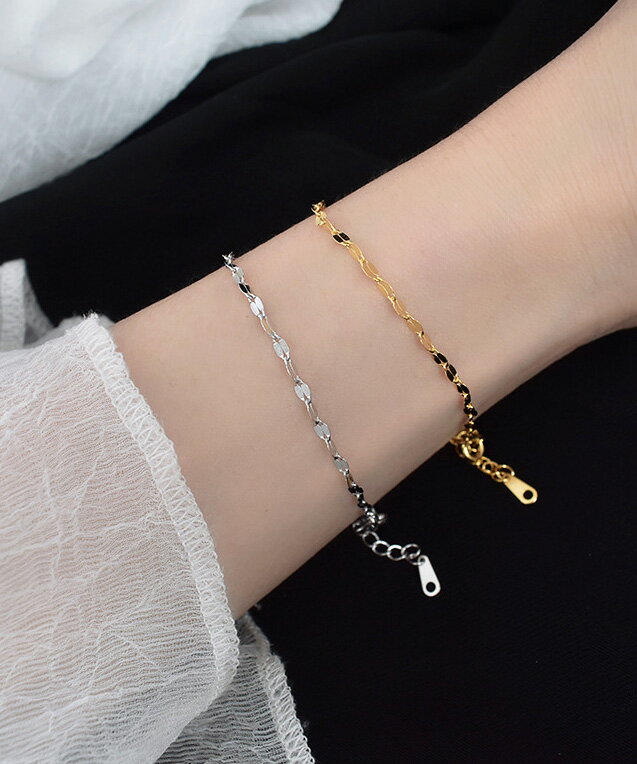 アクセサリー アクセ ブレスレット 手首 シルバー925 ゴールド 金属アレルギー 金アレ k18 18金 サージカルステンレス silver925 シルバー9...