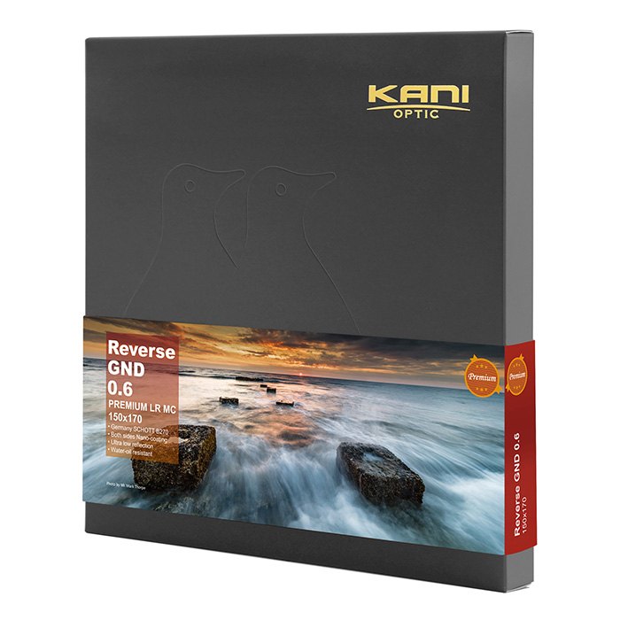 KANI 角型フィルター ハーフND4 プレミアム リバースGND 0.6 150x170mm (減光効果:...