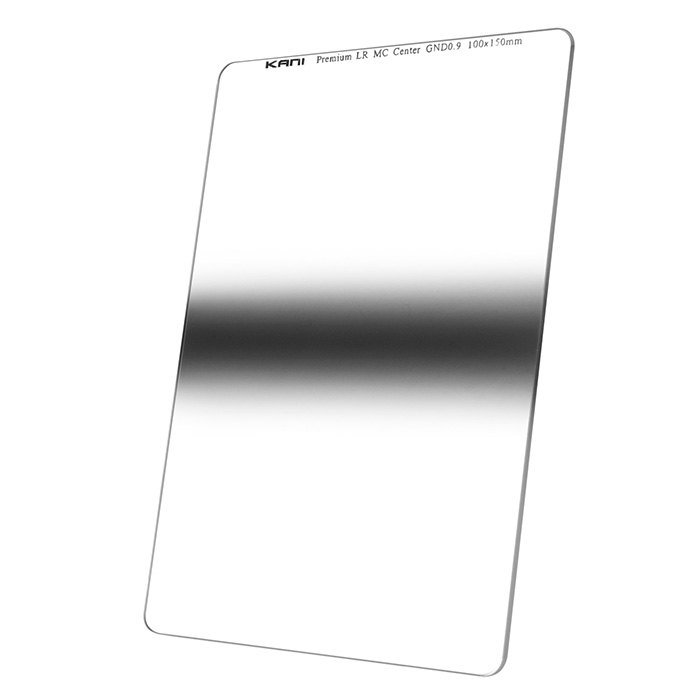KANI 角型フィルター センターND8 プレミアムセンターGND 0.9 100x150mm (減光効果:3絞り分) / レンズ..