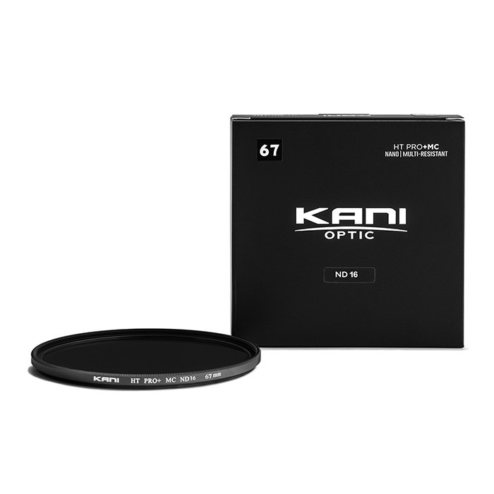 KANI NDフィルター ND16 67mm (減光効果 4絞り分) / レンズフィルター 丸枠