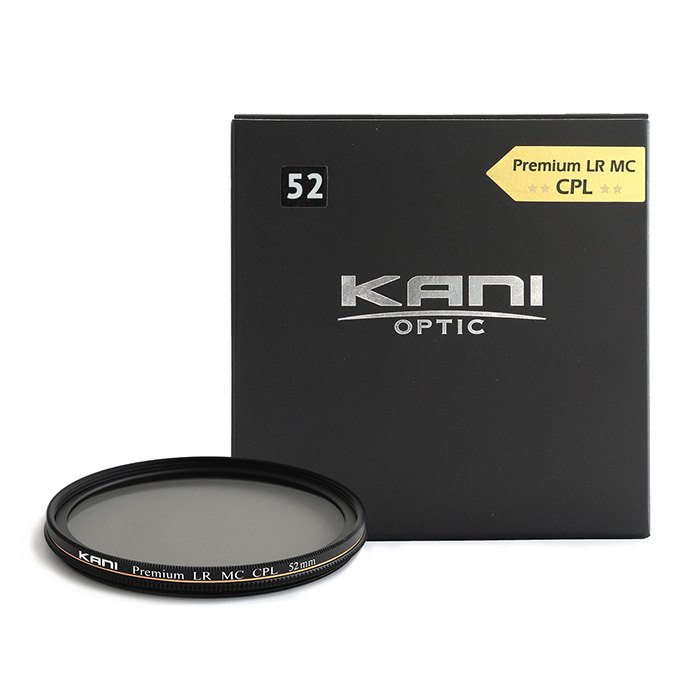 KANI CPLフィルター 52mm プレミアムサーキュラーPL 52mm CPL / 丸枠 円偏光 レンズフィルター