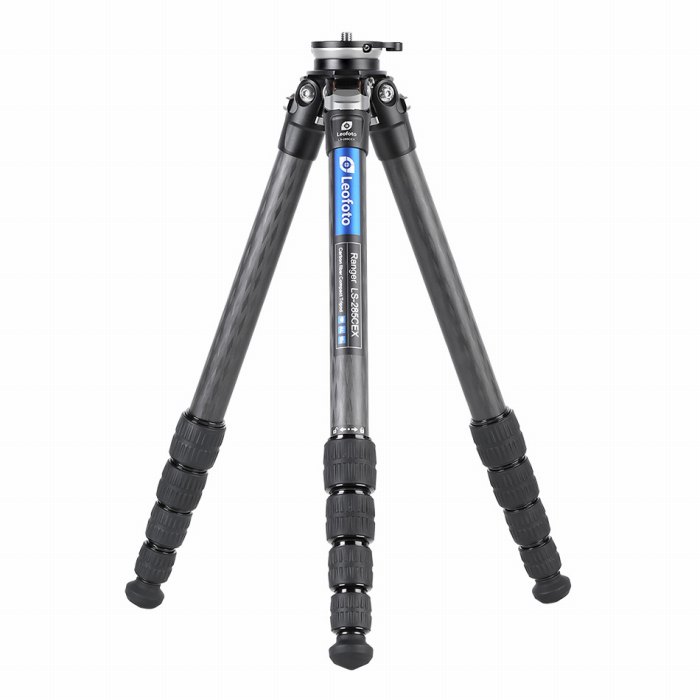 Leofoto (レオフォト) LS-285CEX レベリングベース付カーボン三脚/パイプ径28mm 5段 ミラーレス・一眼レフ用三脚