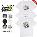 スプラトゥーン3 半袖Tシャツ Tシャツ 半袖 メンズ レディース S M L LL トップス カジュアル おしゃれ tシャツ スポーツ 運動会 文化祭 ホワイト ブラック 送料無料 父の日 ギフト