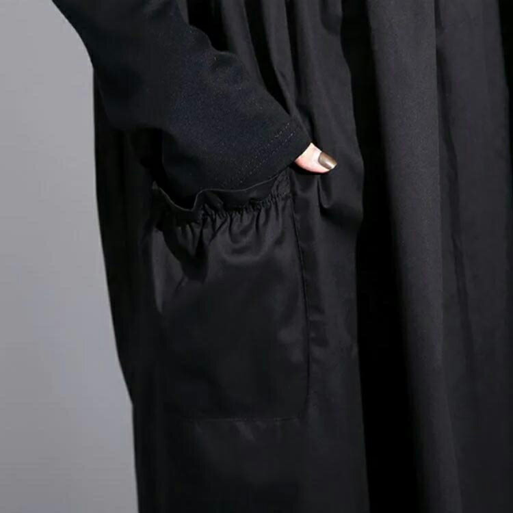 ワンピース レディース 膝丈ワンピース ミディアム丈 ワンピ チュニック チュニックワンピース マタニティ 無地 体型カバー ゆったり 長袖 シンプル 春 秋 大きいサイズ カジュアル 大人 30代 40代 50代 送料無料 3