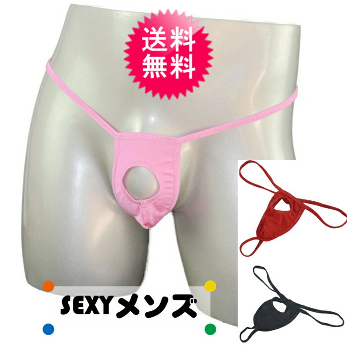 楽天ラブラブ★再入荷★ 【5月】 4色から選べる セクシー 穴開き Tバック メンズ パンティー ビキニ バック 男性 下着 男性用 過激 男 ランジェリー パンツ ショーツ シースルー コスチューム 勝負下着 1000円ポッキリ ユニーク 大人 スケスケ あす楽