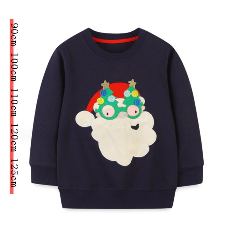 トレーナー ベビー クリスマス 5歳 男の子 125 子供服 100 90 トップス 110 ベビー cm トレーナー クリスマス 3歳 4歳 120 6歳 7歳 スウェット キッズ 秋服 2歳 キッズトレーナー 秋 秋冬 女の子 秋用 冬服 冬用 クリスマス 長袖トレーナー ベビー服 カジュアル 長袖 キッズ