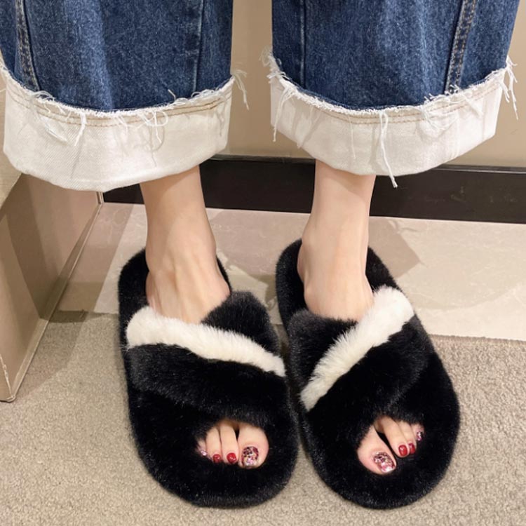 厚底 ファーサンダル サンダル ふわふわ 5.8cm 厚底 無地 スリッパ ファーサンダル フラットシューズ 厚底 レディース おしゃれ ファースリッパ あったか ウエッジソール ボア ルームシューズ もこもこ 柔らか 冬 防寒 軽量 室内 履き かわいい 無地 大人 クロスベルト