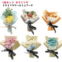 ドライフラワー ミニ プレゼント 自宅 お祝い 花束 ドライフラワー ブーケ 3束セット ローズ ギフト 結婚式 誕生日 お返し ミニブーケ 母の日 かすみ草 かわいい 人気 カスミソウ 贈り物 おしゃれ ブライダル 発表会 卒業 退職 開店 菊