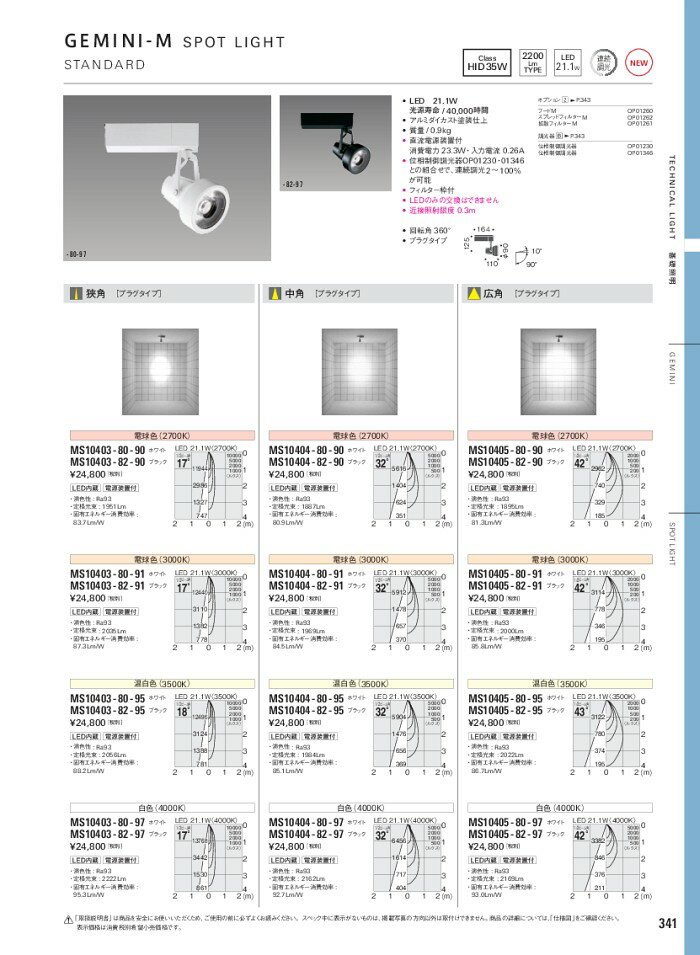 マックスレイ スポットライト MS10404-82-97 [2]