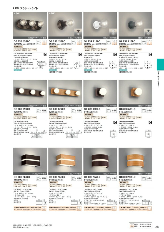 オーデリック ブラケット OB080968LD [2]