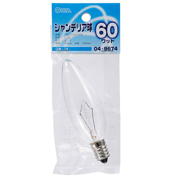 �������ŵ� �����ǥꥢ���60W/���ꥢ/C-32/E14��