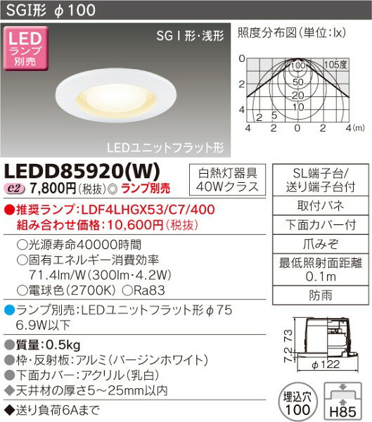 ŃCebN LED_ECg LEDD85920W