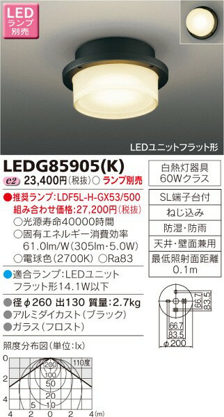 ŃCebN LEDV[O LEDG85905K