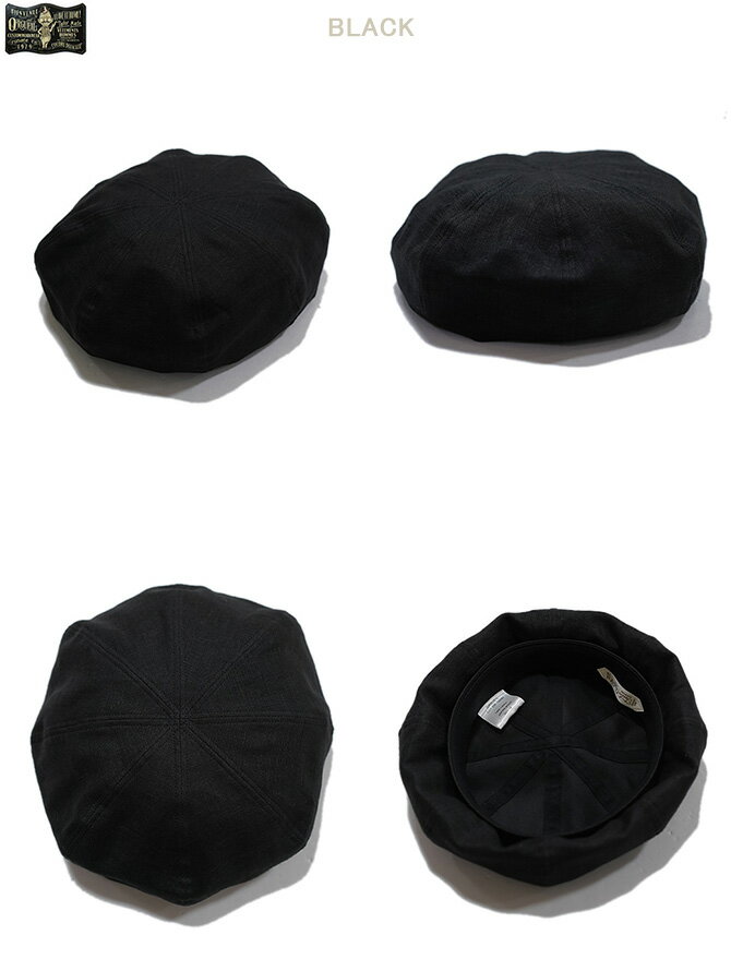 【 ORGUEIL（オルゲイユ） 】　OR-7269B リネンベレー [ Linen Beret ] [ 帽子 ] [ アメカジ ] [ メンズ ] 2