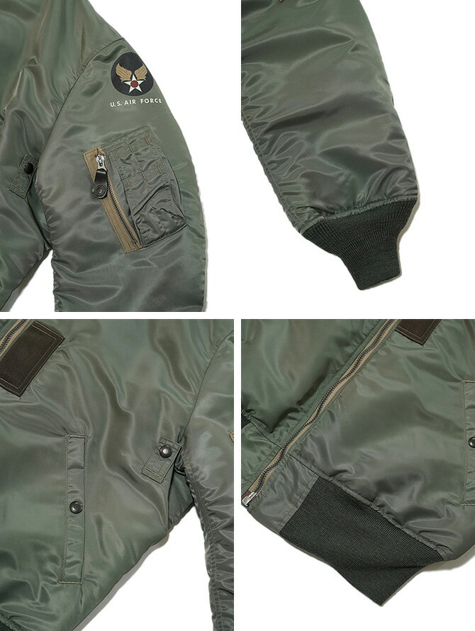 【 BUZZ RICKSON'S（バズリクソンズ） 】　BR14900　Type MA-1 [ ALBERT TURNER & CO., INC. ] [ アメカジ ] [ メンズ ] [ フライトジャケット ] [ ミリタリージャケット ]