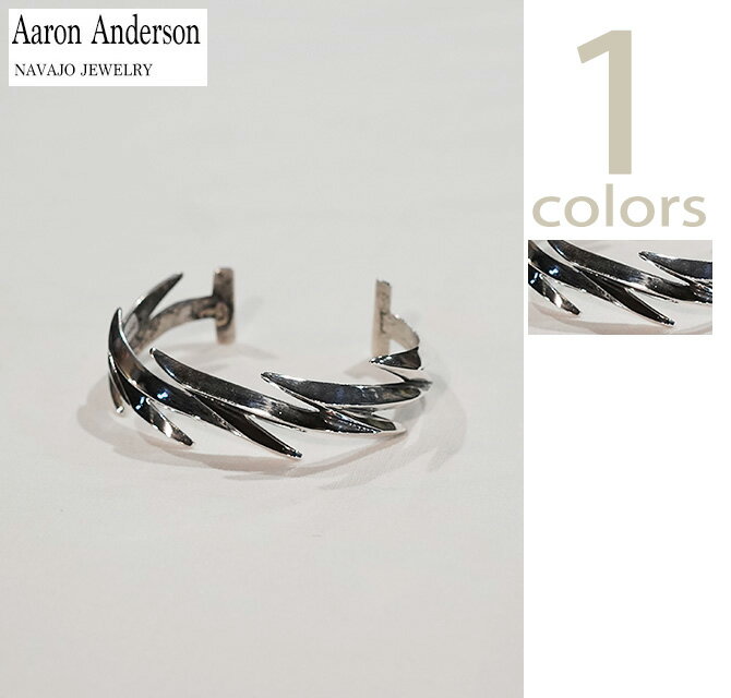 Bangles - アーロンアンダーソン　Aaron Anderson　AAB-2　ライトニングバングル　[ Lightning Bangle ]　Indian Jewelry　NAVAJO