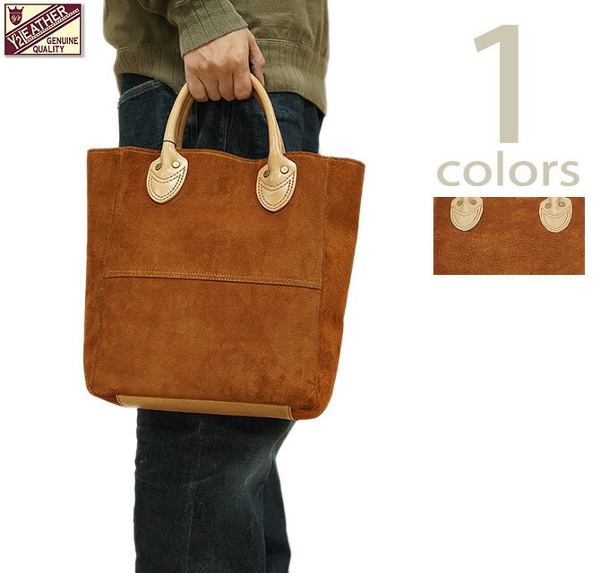 ワイツーレザー　Y'2 LEATHER　BG-22　ステアラフアウトトートバッグ [ Steer Roughout (牛革) ] [ CAMEL ] [ TOTE BAG ] [ 日本製 ] [ アメカジ ] [ メンズ ](4.0)