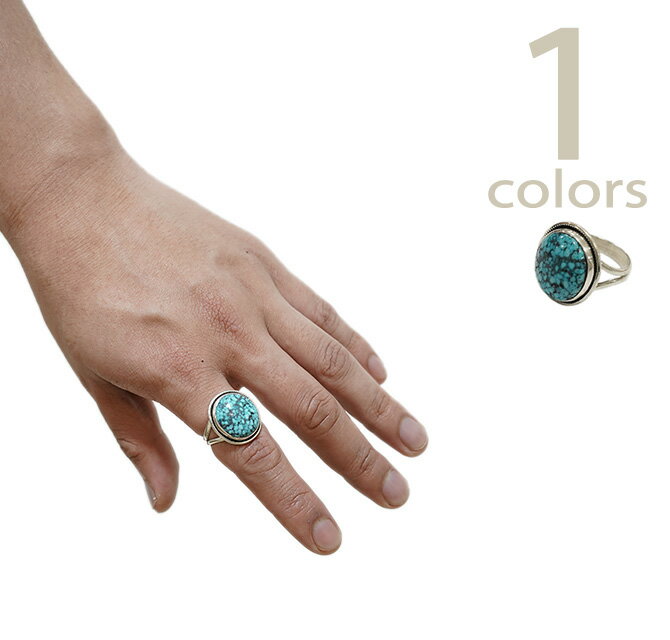 ǥ 奨꡼Indian JewelryKTR-01  [ Navajo Silver Ring ] [ Kingman Tu...