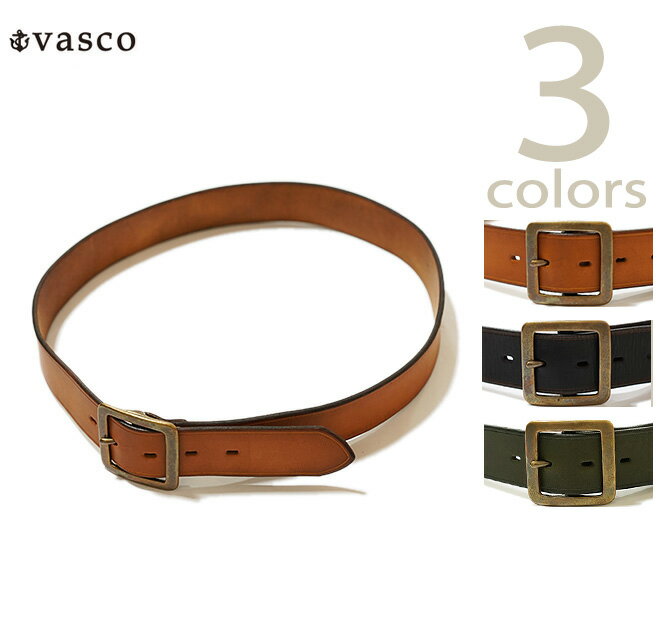  vascoʥ ۡVS-602L쥶꥽٥ȡ[ Leather Garrison Belt ] [ ٥ ] [ ᥫ ] [...