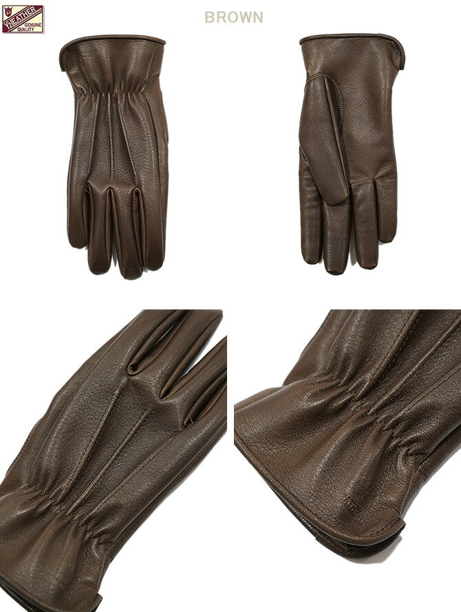 【 Y'2 LEATHER（ワイツーレザー） 】 MIRACLE PONY SHORT GROVES [ 馬革 ] [ YG-01 ] 再入荷！ [ レザーグローブ ] [ 手袋 ] [ アメカジ ] [ メンズ ] [ 送料・代引き手数料無料 ]