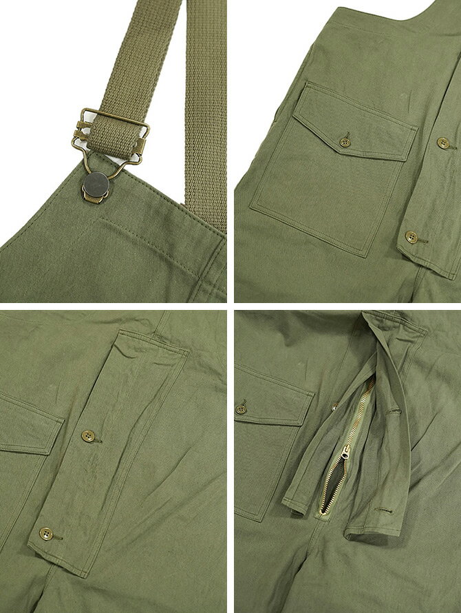 ジェラード JELADO CT82116 CN-2 Waterproof Trousers [ OLIVE ] [ 軍パン ] [ オーバーオール ] [ アメカジ ] [ メンズ ]
