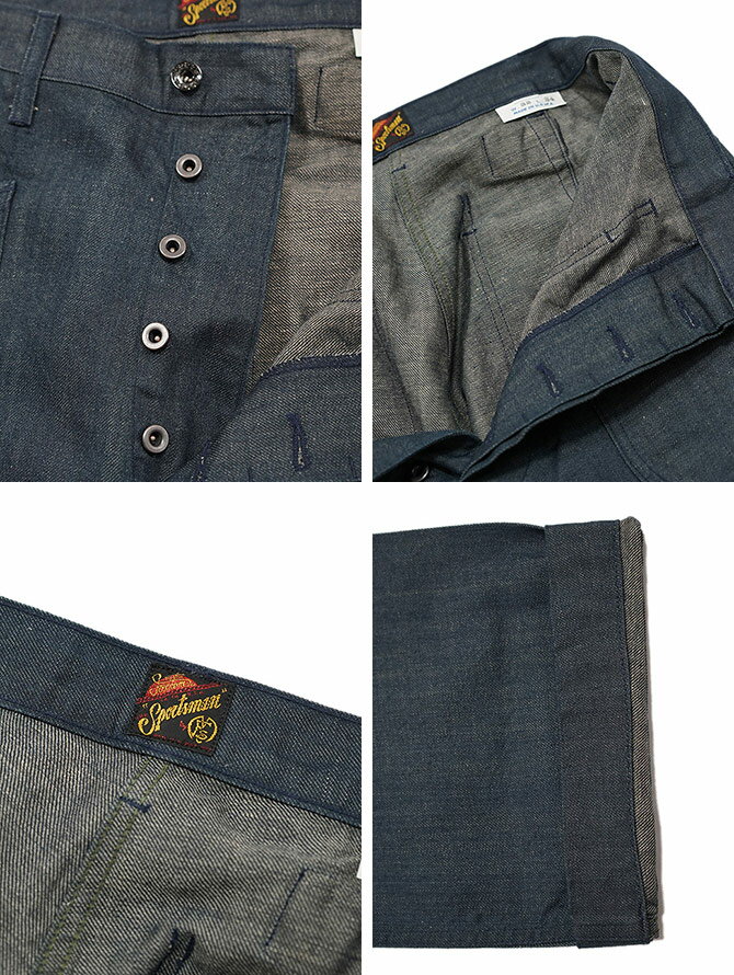 シュガーケン × ミスターフリーダム　SUGAR CANE × Mister Freedom　SC42488　NOS 11oz. COTTON / LINEN DENIM [ TOPSIDERS ] [ MFSC ] [ Made in U.S.A. ] [ ワークパンツ ] [ アメカジ ] [ メンズ ]