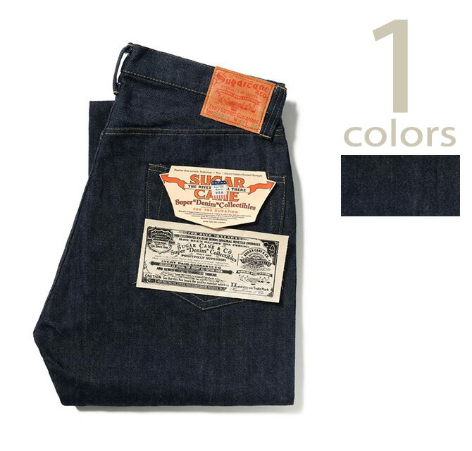 シュガーケン　SUGAR CANE Super “Denim” Collectibles　SC49050　13.5oz. DENIM WAIST OVERALLS      