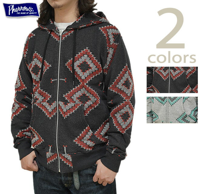 եPherrow's24S-PNS3ͥƥ֥㥬ɥե른åץѡ [ Native Jacquard Parka ]...