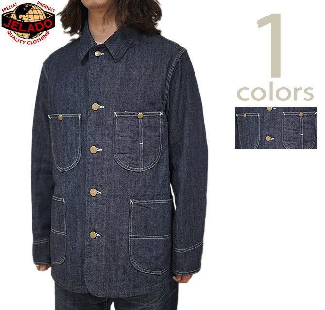 Coverall - ジェラード　JELADO　JP94491J　491J Coverall　[ LASTRESORT DENIM ] [ カバーオール ] [ ワークコート ] [ アメカジ ] [ メンズ ]