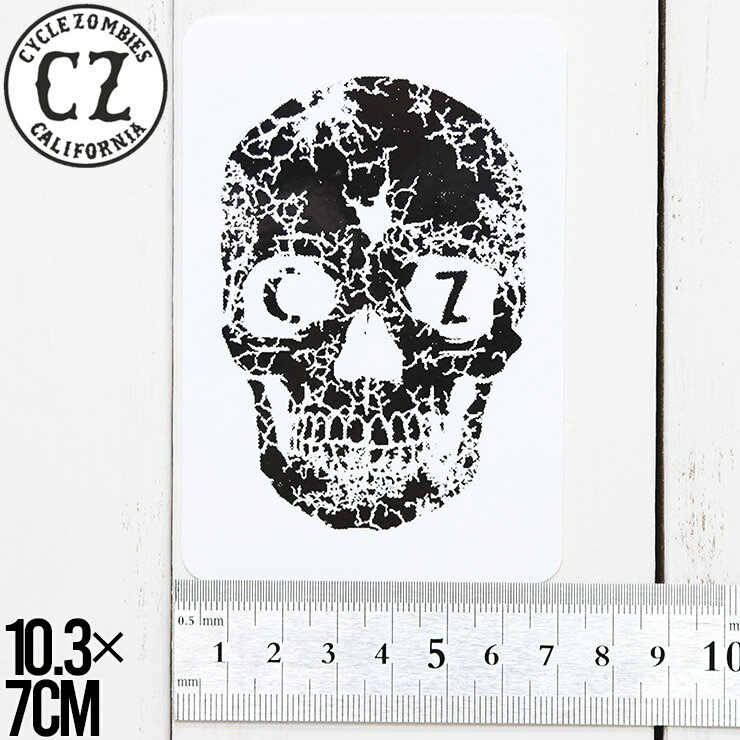 【クリアランスセール】 【送料無料】 Cycle Zombies サイクルゾンビーズ CZ STICKER ステッカー CZ-STK-001 #12