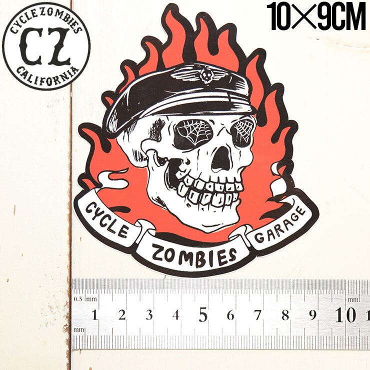 yNAXZ[z Cycle Zombies TCN]r[Y CZ STICKER XebJ[ CZ-STK-001 #25