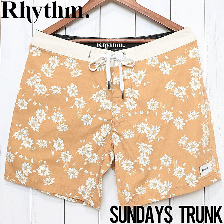 【送料無料】 Rhythm リズム SUNDAYS TRUNK ボードショーツ JAN19M-TR03