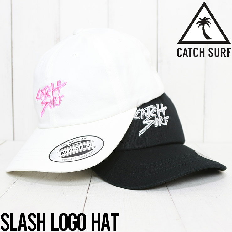 CATCH SURF キャッチサーフ SLASH LOGO HAT ストラップバックキャップ A20HAT013 FB