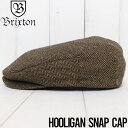 【送料無料】 【送料無料】BRIXTON ブリクストン HOOLIGAN SNAP CAP ハンチング 10771 BRKHK FB